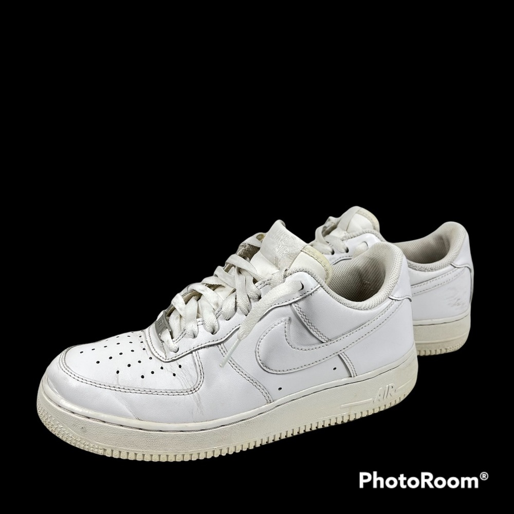 NIKE AIR FORCE 1 "AF1" LOW OG Triple White Sneakers Men’s Size 8